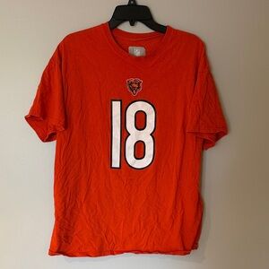 Men’s NFL Chicago Bears Caleb Williams Orange T-Shirt